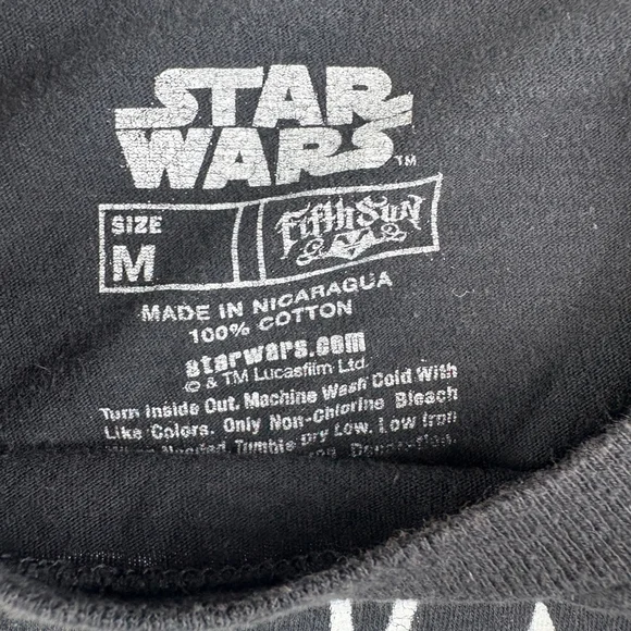 Star Wars Black and White Graphic Tee - Picture 5 of 7